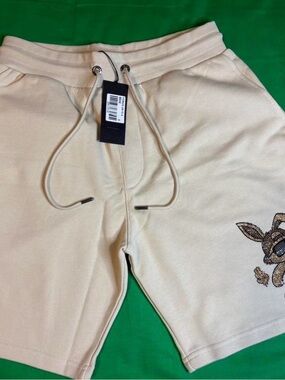 Shorts By Left Point Money Bunny With Rhinestones, NWT Small